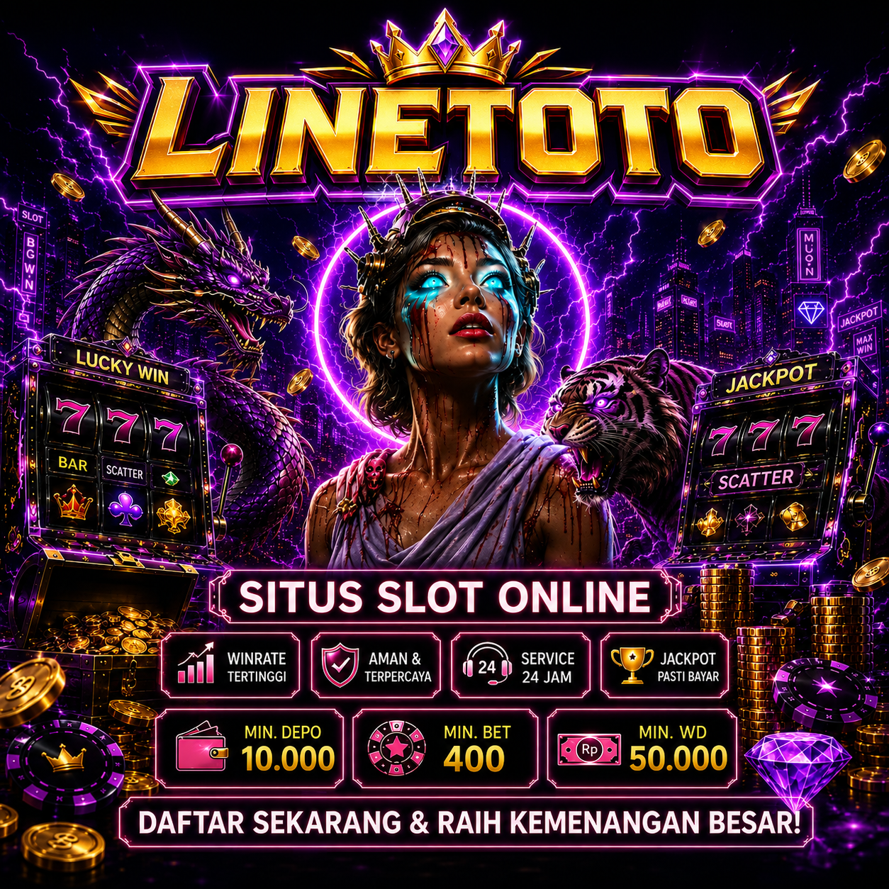 LINETOTO - Arena Scatter Online Paling Panas Bikin Player Nagih